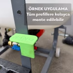 Kadıoğlu NANO İlaçlama Nozulu Seti (Kolay Bağlantı Aparatlı – Küresel Vanalı) - Görsel 3