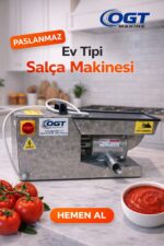 Mini Ev Tipi Salça Çekme (Sıkma) Makinesi - Görsel 4